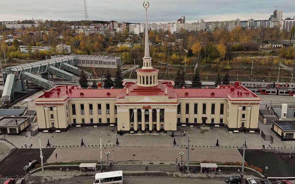 Жд вокзал петрозаводск карта